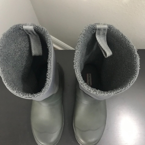 Hunter Original Women's Insulated Slipper Boot Dark Olive Green Size 5 $145 - Picture 7 of 12